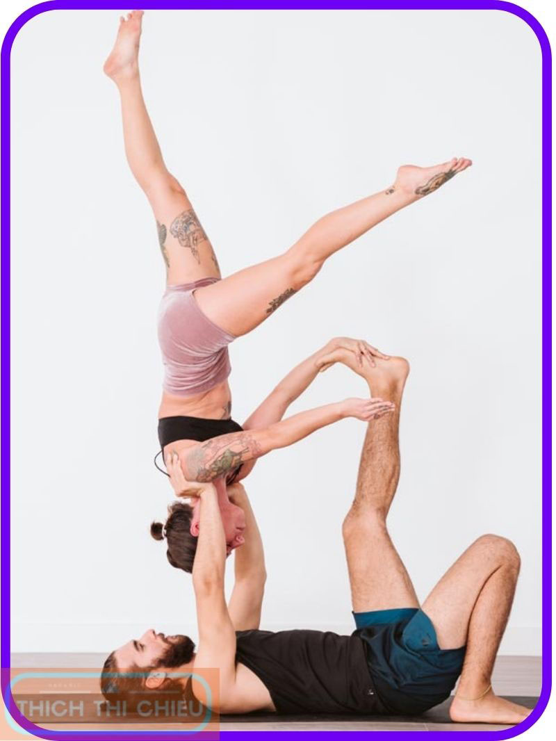 Acro Yoga Poses for Intermediate Partners