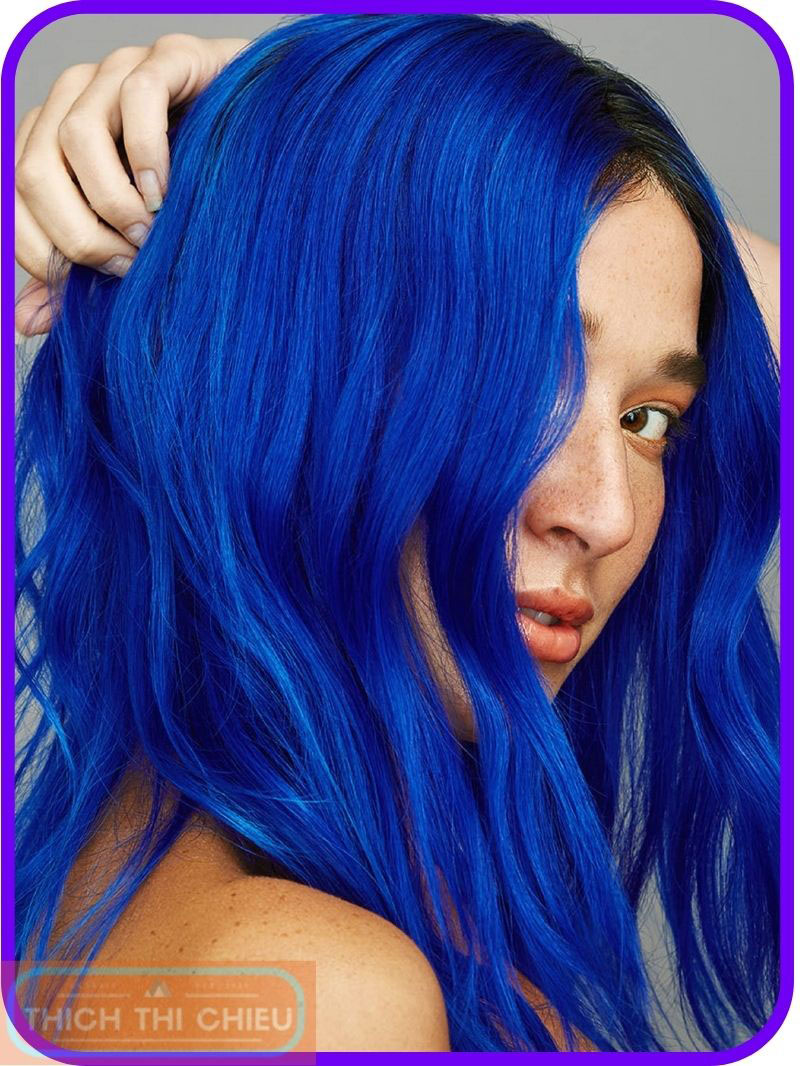 Blue hair color