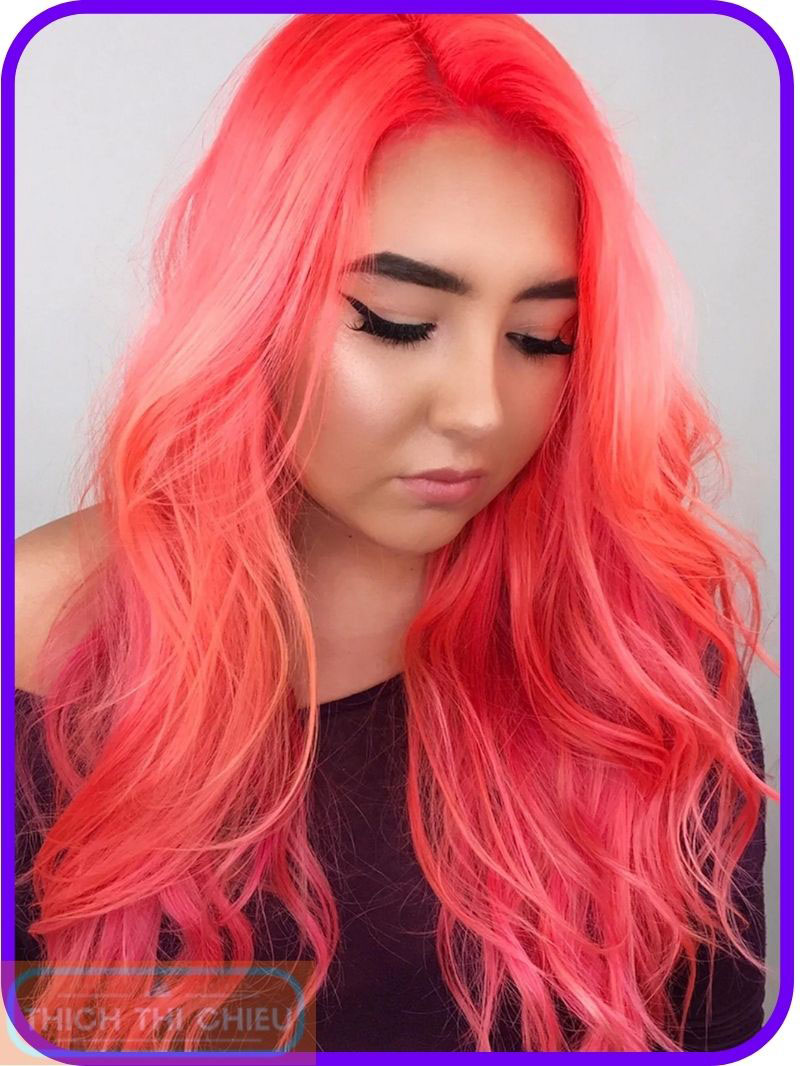 Neon hair colors