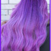 Pastel purple hair color