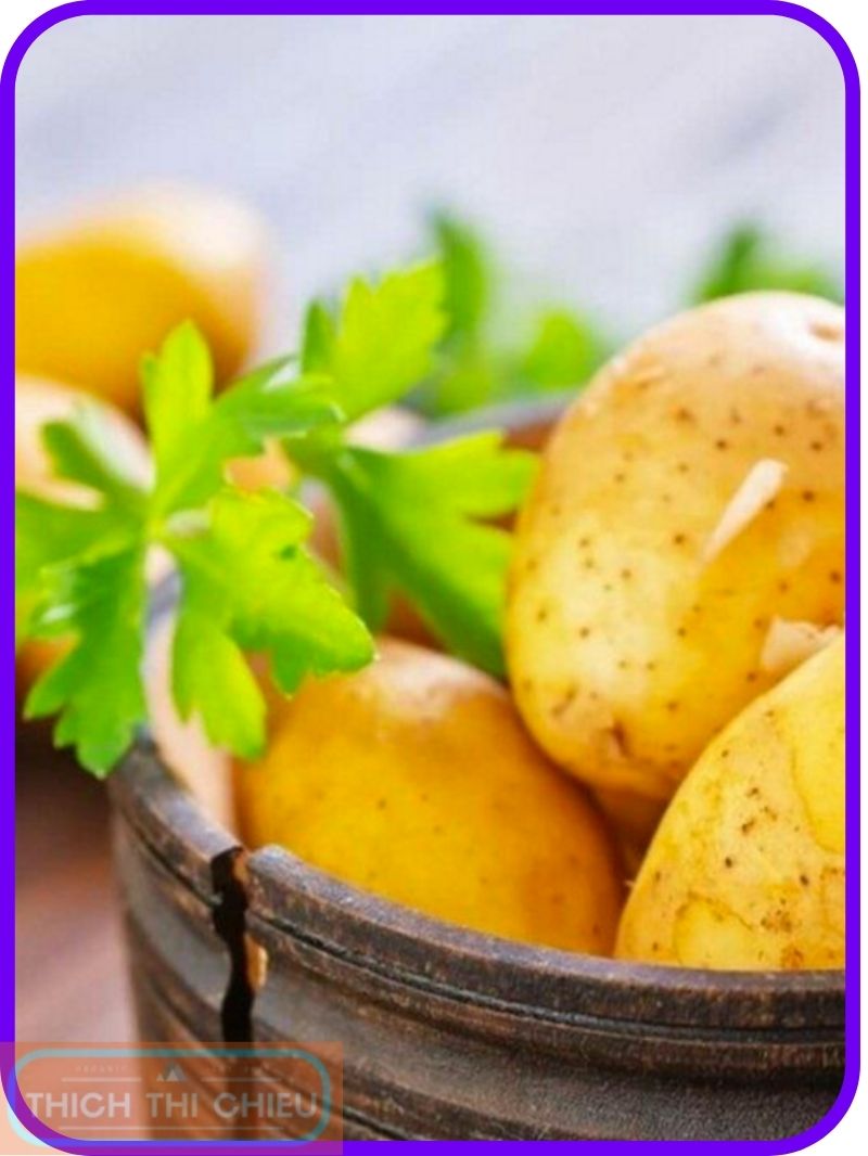 Potatoes for dark spots on buttocks