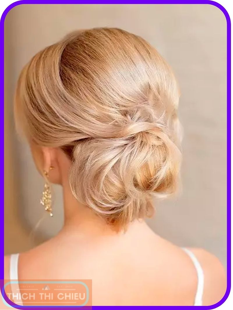 chignon is a classic and elegant updo