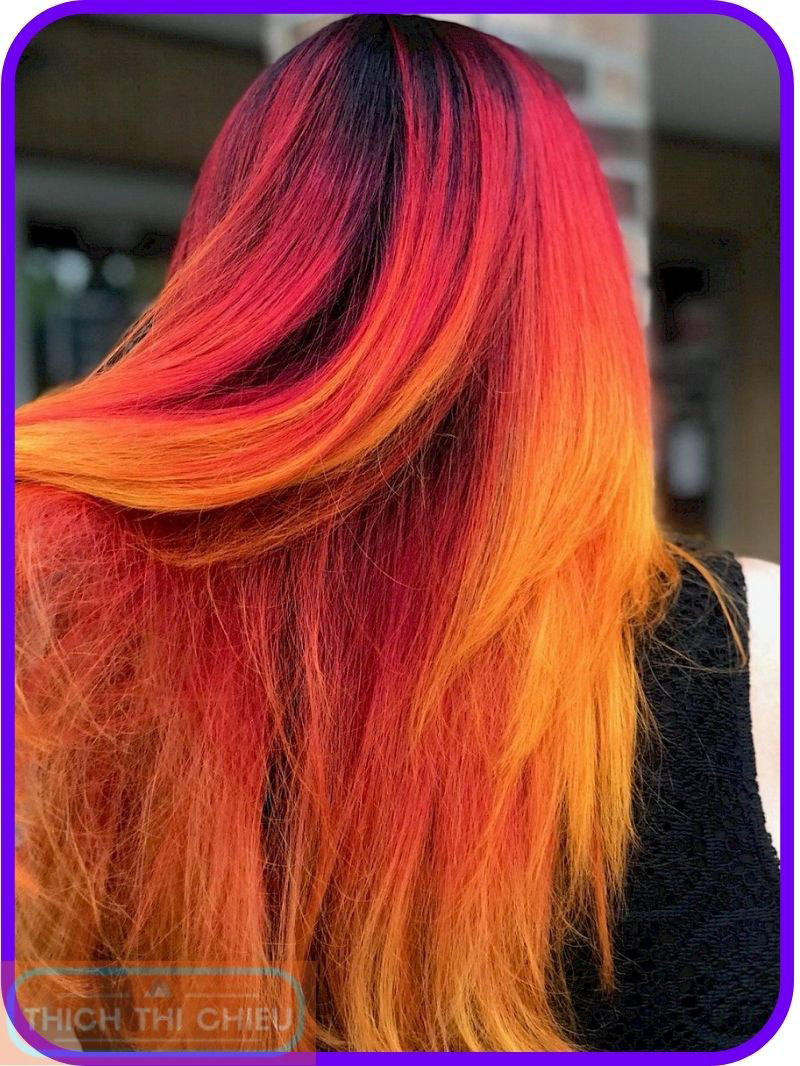 Vibrant hair colors