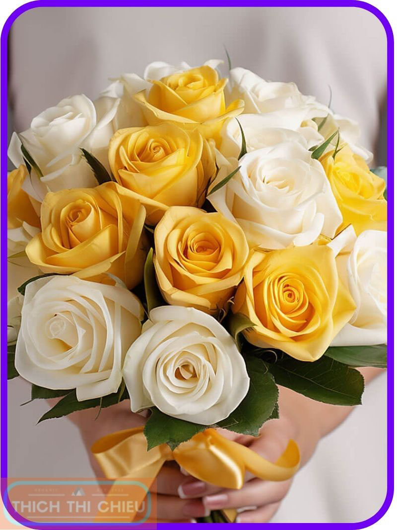 Yellow roses for weddings